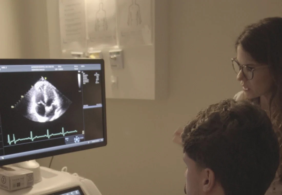 Prática supervisionada durante o curso Imagine POCUS